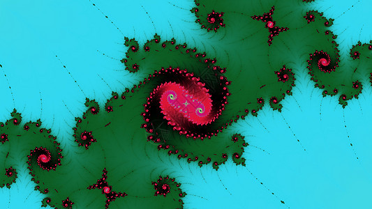 Mandelbrot 分形螺旋 colorfu螺旋形墙纸背景图片