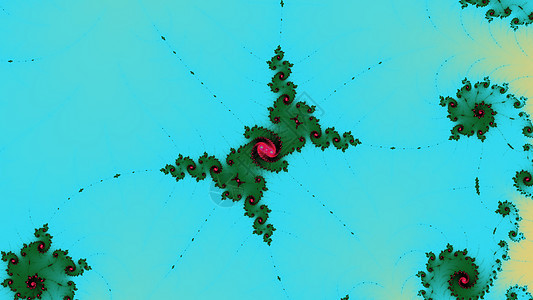 Mandelbrot 分形螺旋 colorfu螺旋形墙纸背景图片