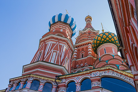 莫斯科圣巴西尔大教堂城市文化纪念碑历史建筑博物馆建筑学正方形天炉教会图片