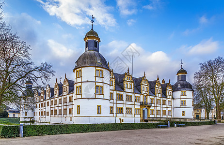 德国帕德伯恩新豪斯城堡旅行建筑学地标建筑房子历史城市改革历史性住宅图片