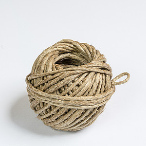 一个字符串球闲暇法庭工艺纤维针线活球拍纺织品绳索线索缝纫图片