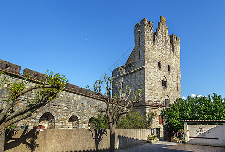 法国卡尔卡松大学城市建筑堡垒地标旅游历史旅行建筑学遗产历史性图片