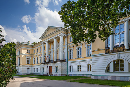 拉脱维亚梅佐廷宫历史天空旅游旅行建筑学房子图片