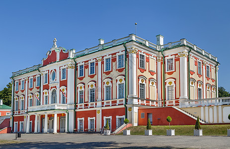 Kadriorg宫 爱沙尼亚塔林天空地标公园城市风格建筑房子旅行博物馆旅游图片