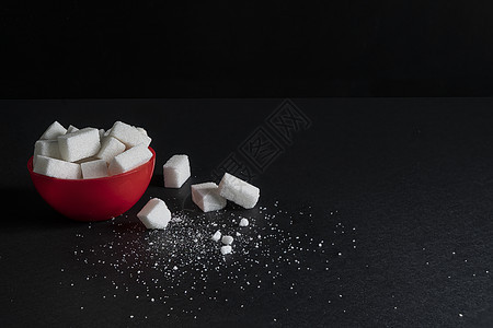 糖块健康休息泡沫盘子立方体水晶活力咖啡甜点食物图片