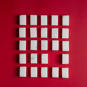 塞加沙格立方体食物活力早餐黑色蓝色糖果美食甘蔗红色白色图片