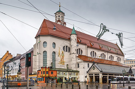 德国奥格斯堡St Moritz教堂图片