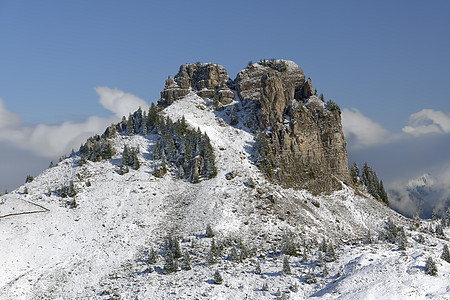 瑞士的美丽山地风景旅游拼盘高度高地旅行高山山脉岩石首脑地点图片