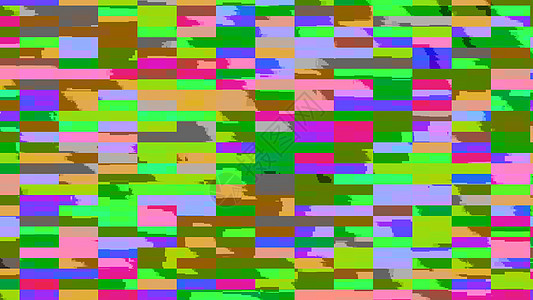 彩色显示器的动态明亮故障视频坏电视信号3d 渲染计算机生成的背景图片