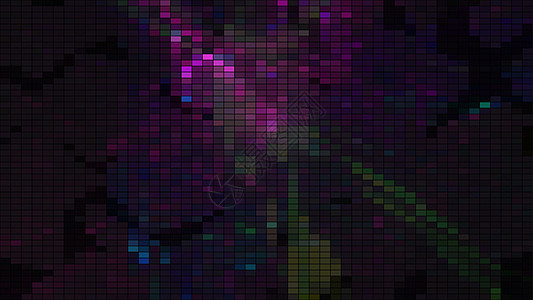 带方形粒子的马赛克这是计算机生成的抽象数字技术背景3d 渲染背景音乐会诊所创造力控制正方形灯泡卡片艺术商业几何学图片