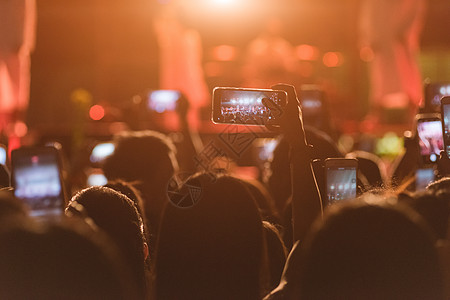活动人士现场视频音乐音乐音乐音乐会夜生活相机流行音乐电话手机记录乐趣岩石拍照娱乐图片