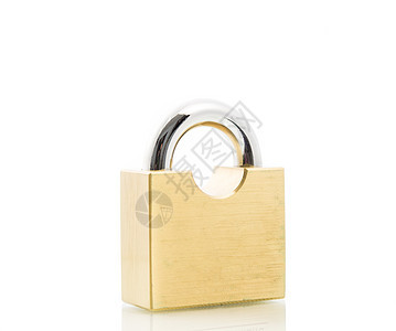 金属板锁金分离器金子金属软垫钥匙安全宏观警卫保险挂锁保障背景图片