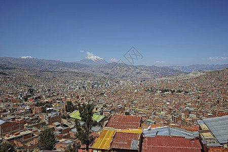 南美洲 玻利维亚 拉巴斯 城市风景图片