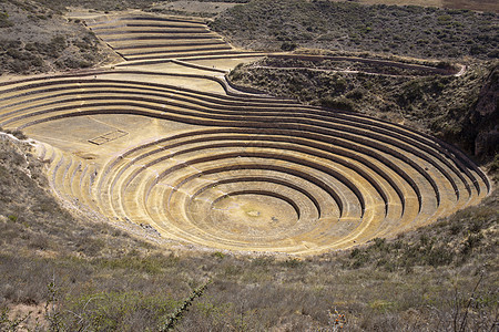 Moray Inca环形梯田(农业实验)图片