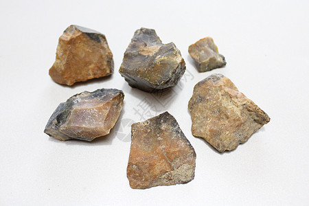 许许多多不同的火石材料矿物质矿物图标石头打火石图片