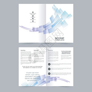 杂志封面设计模板业务的抽象小册子模板商业文件夹横幅公司办公室营销年度打印传单报告设计图片