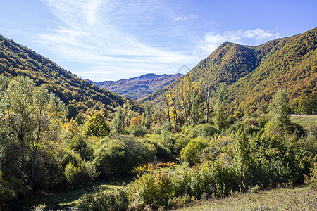 阿布鲁佐国家公园山峰公园树木顶峰环境风景山脉叶子丘陵小路图片