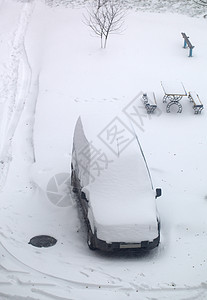 汽车气候暴风雪城市季节天气降雪冻结运输车辆街道图片