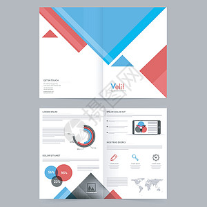 宣传册背景具有抽象设计的企业宣传册海报信息文件夹传单统计推介会目录公司营销办公室设计图片
