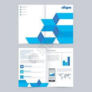 四页商业手册推介会杂志海报条纹创造力目录图表信息年度办公室背景图片