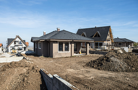 新建建筑房财产住房建筑学材料脚手架框架木材工作木工房屋图片