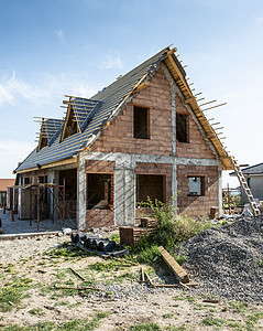 建造新住房销售财产蓝色房屋家庭建筑学黑色天空建筑住宅图片