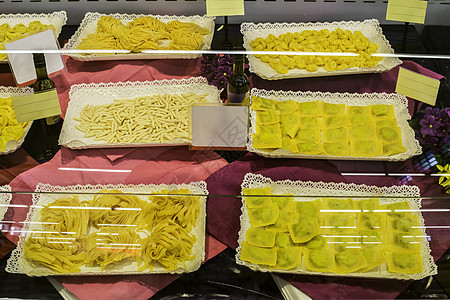 意大利面饮食面条陈列柜烹饪小麦营养黄色面粉美食食物图片