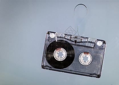 旧录音磁带数据音乐技术音响盒子立体声录音机白色歌曲空白图片