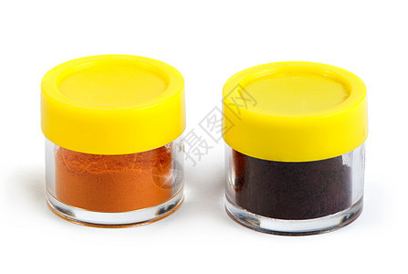 人工食品彩色颜料或包装中的物质技术染色黄色药片烹饪研究医疗化学橙子毒素背景图片