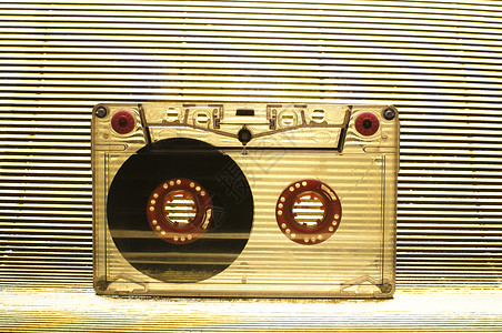 Cassette 磁带音乐空白技术标签卷轴盒子记录录音机歌曲贮存图片