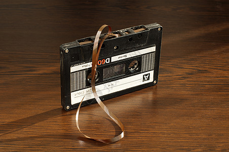 将磁带删减的音频磁带磁带塑料贮存音响记录怀旧录音机玩家歌曲娱乐音乐图片