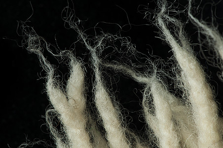羊毛纤维条纹制造业衣服纺织品宏观织物钩针橙子编织灯丝图片