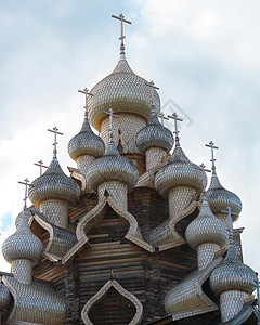 东正教的穹顶与天空对着天图片