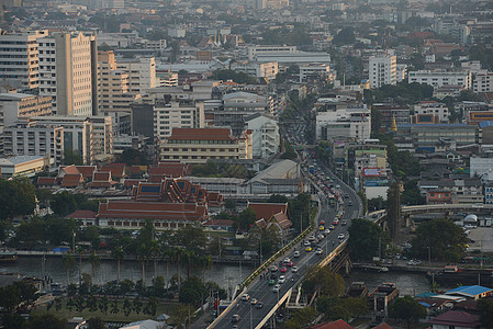 Bangkok家庭建筑阳光天线房子生活居住图片