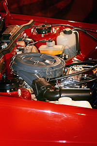 在兜帽下曲轴箱滤器机动车总成引擎汽缸摩托车汽车汽缸体机器图片
