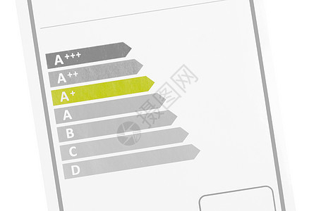 能源标签贴纸绿色绘画效率酒吧评分证书活力等级作品白色图片