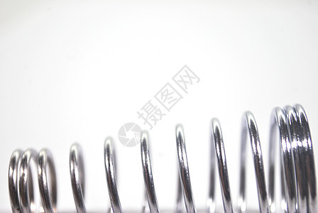 银松紧带线圈螺旋插图压力机械机器工程曲线金属图片