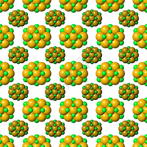 抽象分子设计 黄色球体无缝模式 分子结构原子  Banne 的医学背景图片