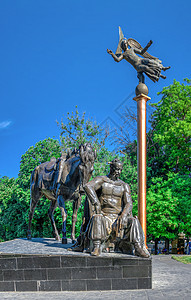 乌克兰敖德萨阿塔曼安东戈洛瓦蒂纪念碑纪念馆建筑名人历史性旅游热人建筑学城市全景纪念碑图片