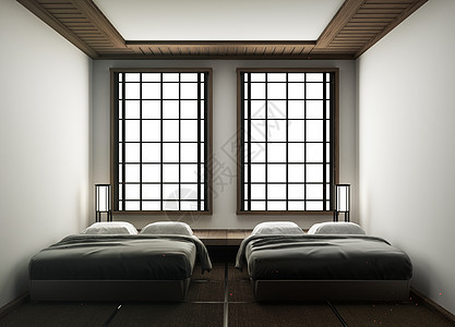 内置设计室-房式日本意大利风格 3D r图片