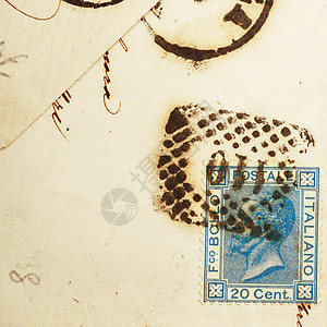 旧邮票和邮票邮政羊皮纸文档信封团体书法字母明信片墨水写作图片