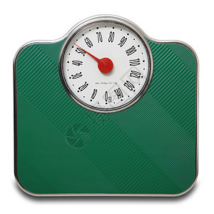 白色背景人群的天平肥胖减肥饮食控制乐器浴室秤象限测量重量概念图片