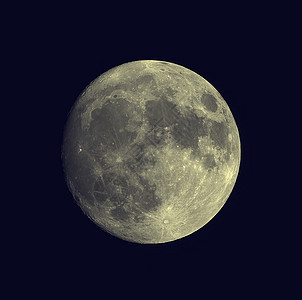 夜空中的月亮概念行星卫星月球宇宙天空背景图片
