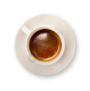 白色背景上的意大利咖啡巧克力概念团体杯子玻璃圆形飞碟背景图片