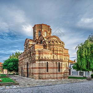 保加利亚教堂全能者长廊博物馆废墟历史海岸线阳光古城文化遗产假期图片