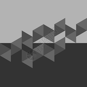 技术或业务的简单抽象灰色三角形背景图片