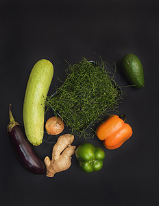 微绿芽蔬菜生长园艺生态萝卜养分草本植物食物营养种子图片