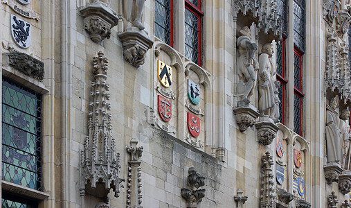 Ghent 佛兰芒地区东佛兰德省首府风景房子吸引力旅游渠道教会街道天空历史反射图片