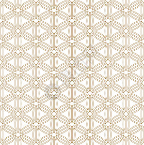 基于日本饰品 Kumik 的无缝模式纺织品激光打印插图传统工艺和服墙纸星星装饰品图片