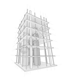 正在建设中的房子的绘图绘画建造打印地面工程师蓝图计算机设计建筑学工地图片